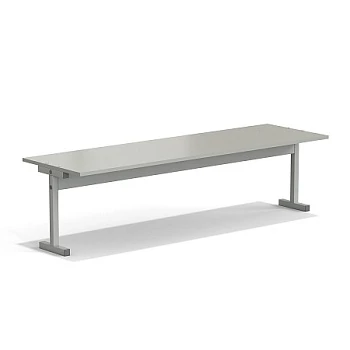 Полка ЭКРОС нижняя для островного стола 1500, ЛДСП