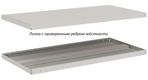 Стеллаж металлический Титан МС-750 1800x1200x400/8