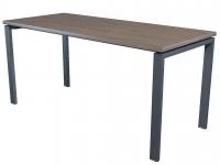 Стол офисный NT 160x70 темный орех/антрацит